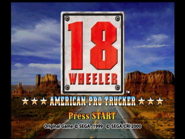 Eighteen Wheeler: American Pro Trucker [GameCube]