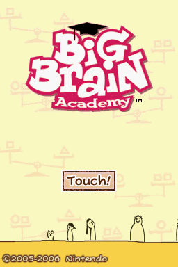 Big Brain Academy [Nintendo DS]