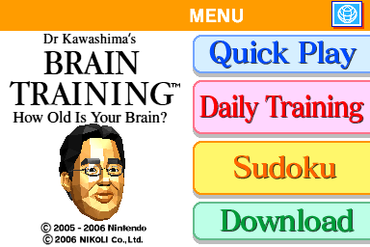 Brain Age: Train Your Brain in Minutes a Day! [Nintendo DS]
