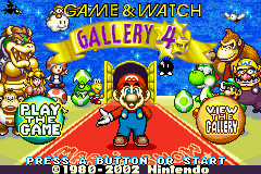 Game & Watch Gallery 4 [Game Boy Advance]