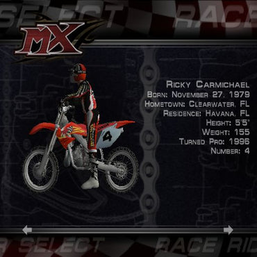 MX Superfly Featuring Ricky Carmichael [PlayStation 2]