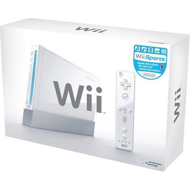 White Nintendo Wii System (GameCube) [Wii]