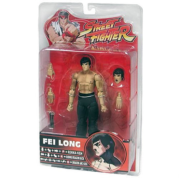 Fei Long Street Fighter Capcom Round 4 2005 Action Figure