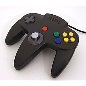 Black Controller - Nintendo Brand [Nintendo 64]