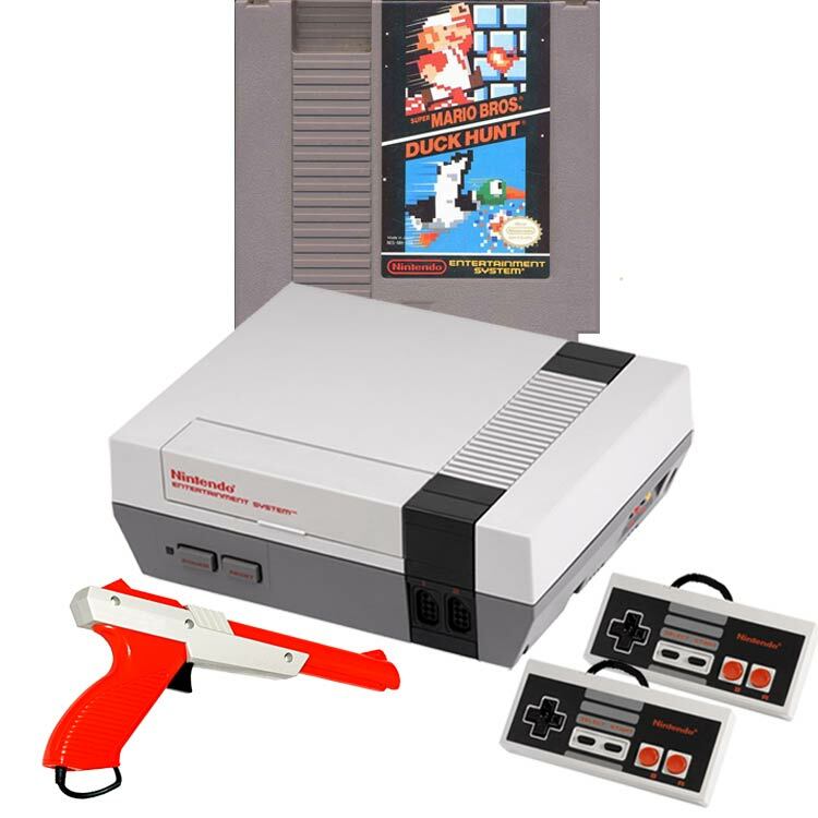 Nintendo NES System Mario Duck Hunt Bundle [Nintendo NES]