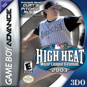 High Heat Major League Baseball 2003 [Game Boy Advance]