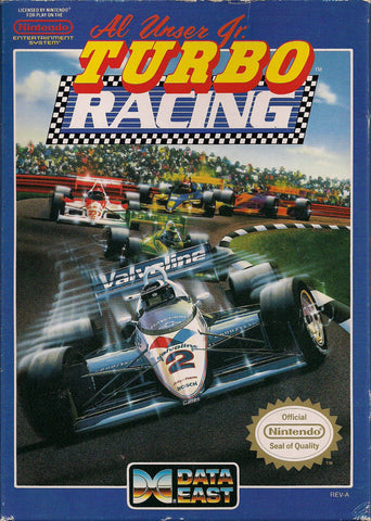 Al Unser Jr. Turbo Racing [Nintendo NES]