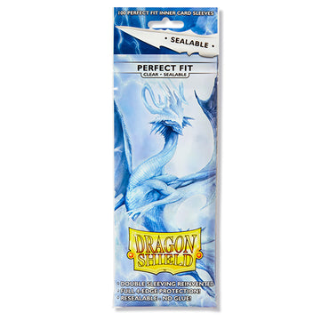 Dragon Shield Sleeves: Perfect Fit Sealable - Clear