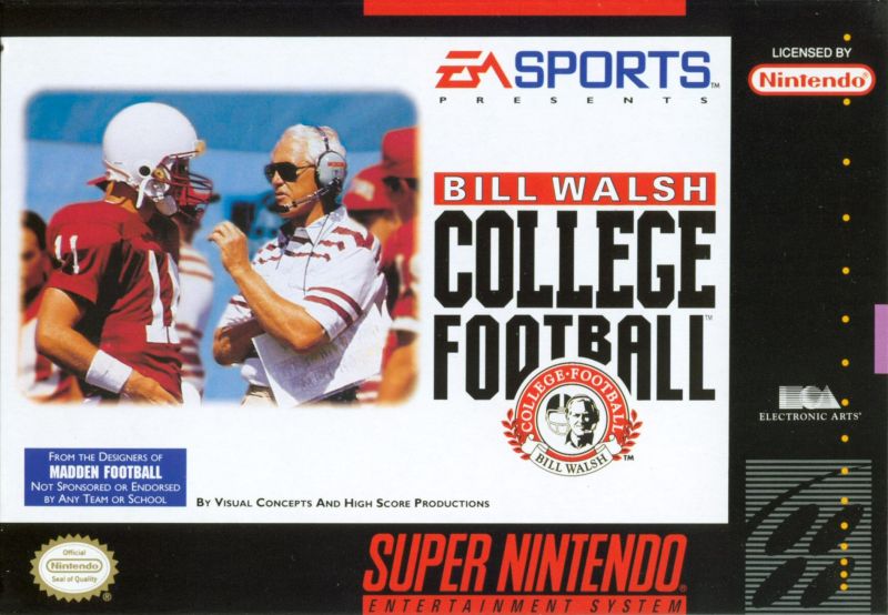 Bill Walsh College Football [Super Nintendo]