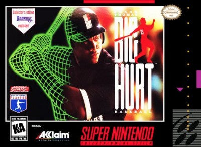 Frank Thomas Big Hurt Baseball [Super Nintendo]