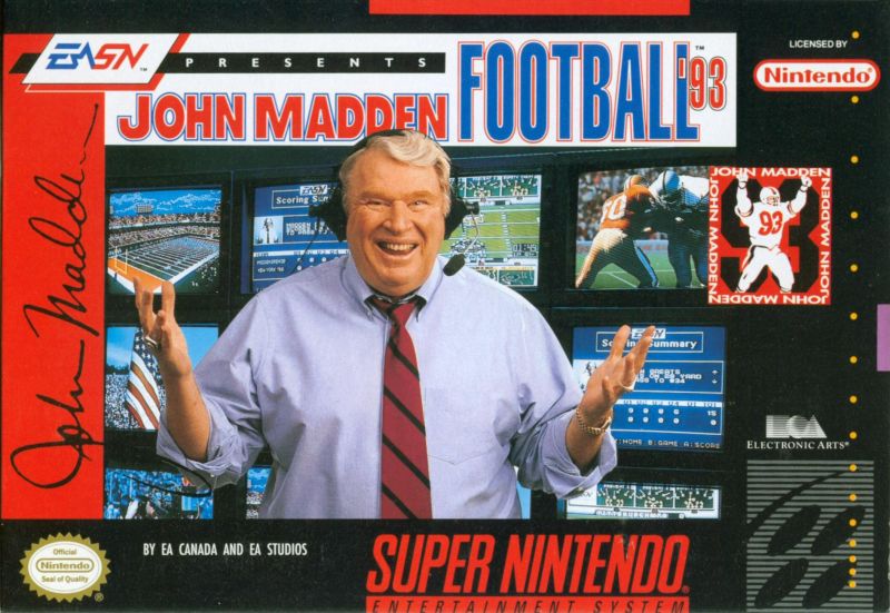 John Madden Football 93 [Super Nintendo]