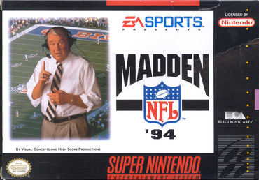 Madden NFL '94 [Super Nintendo]