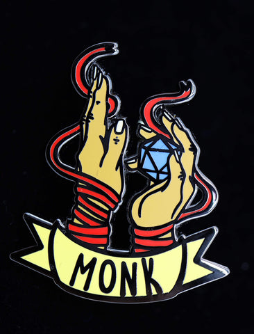 Banner Class Pins: Monk