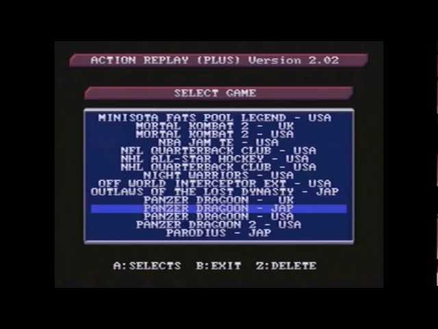 Action Replay Plus [Sega Saturn]