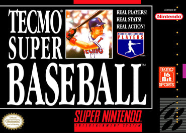 Tecmo Super Baseball [Super Nintendo]